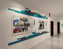  龙游企业文化墙用什么材料好？