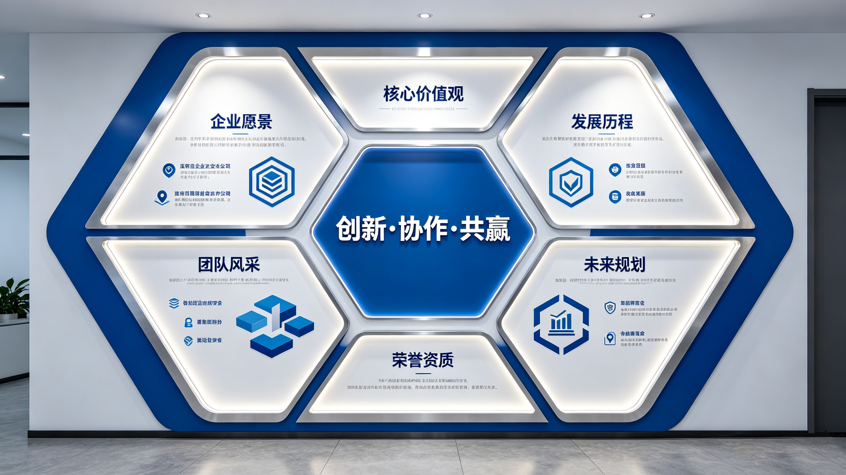  龙游企业文化墙六边形避坑指南（新手常犯5个错误）